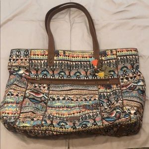 Sakroots One World Large Overnight Tote